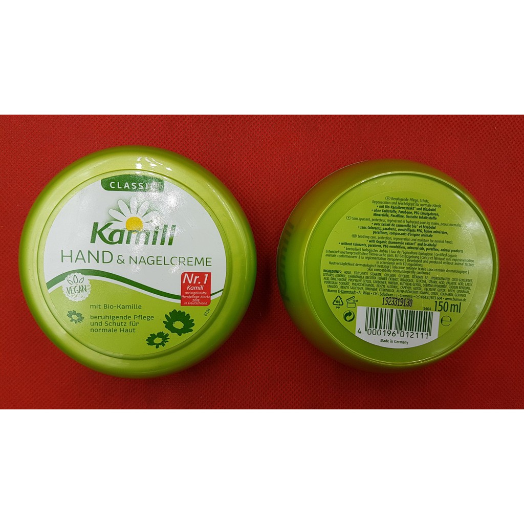 Kem dưỡng da tay và móng Kamill Hand & Nagel creme