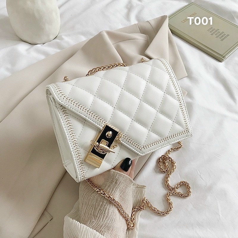 Túi xách nữ đeo chéo khoá NUTI SHEIN T001