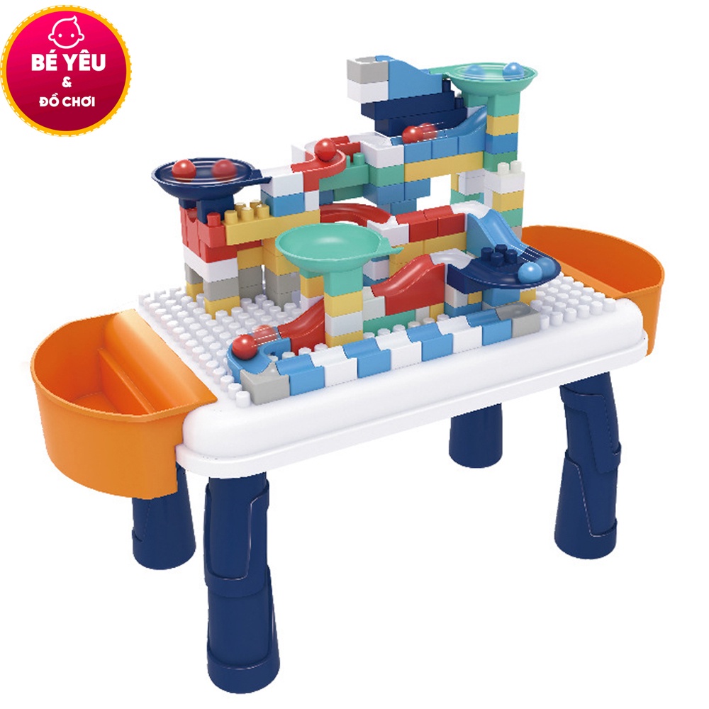 Lego 142 chi tiết có bàn - Lego bàn đồ chơi