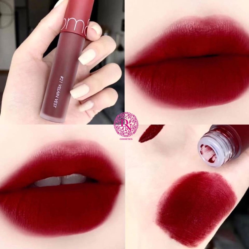 Son Kem Mịn Romand Zero Velvet Tint 2021