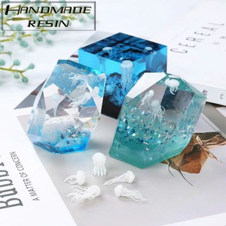 Mô hình 3d trang trí resin - sứa biển