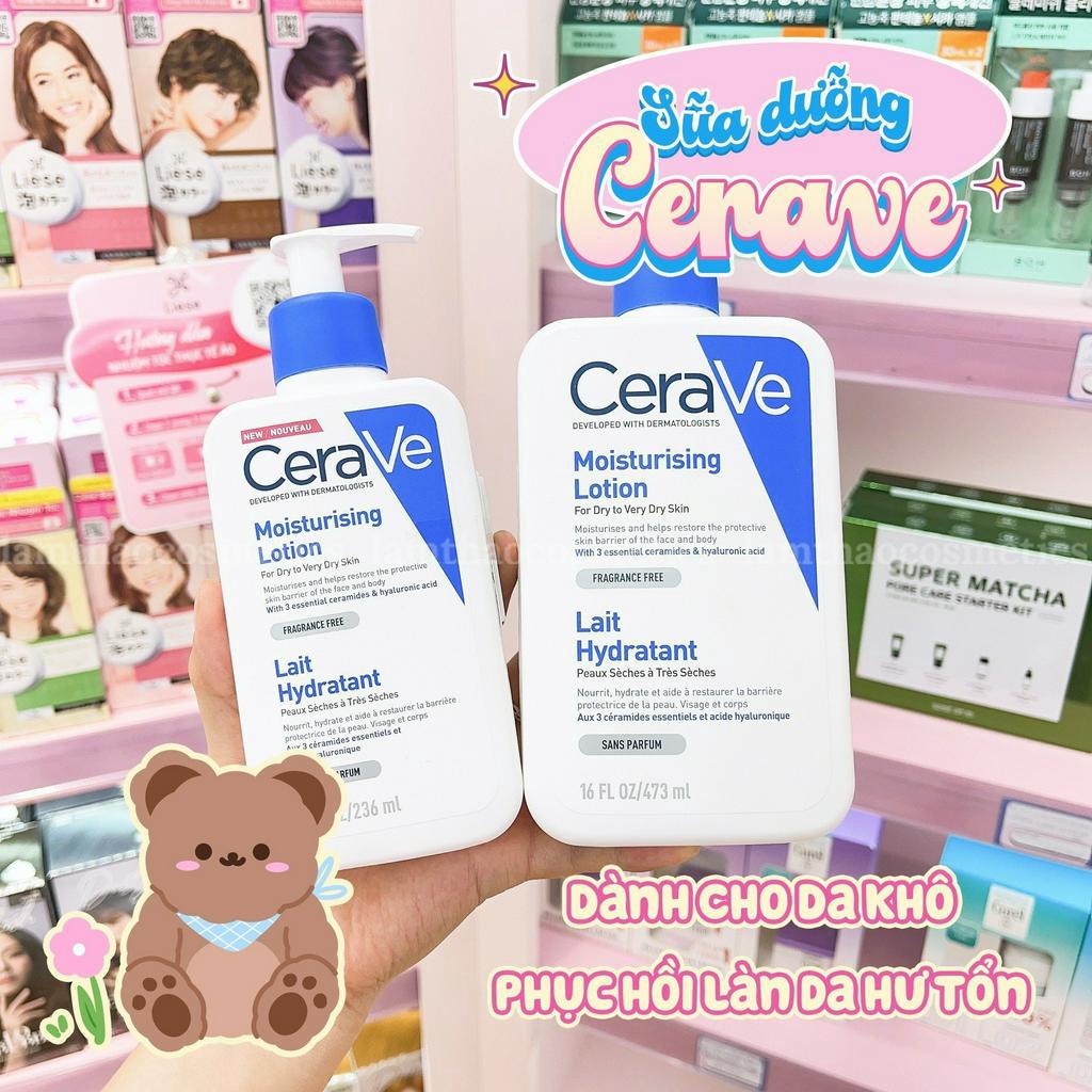 Sữa Dưỡng Giúp Dưỡng Ẩm Dành Cho Da Khô Cerave Developed With Dermatologists Moisturising Lotion