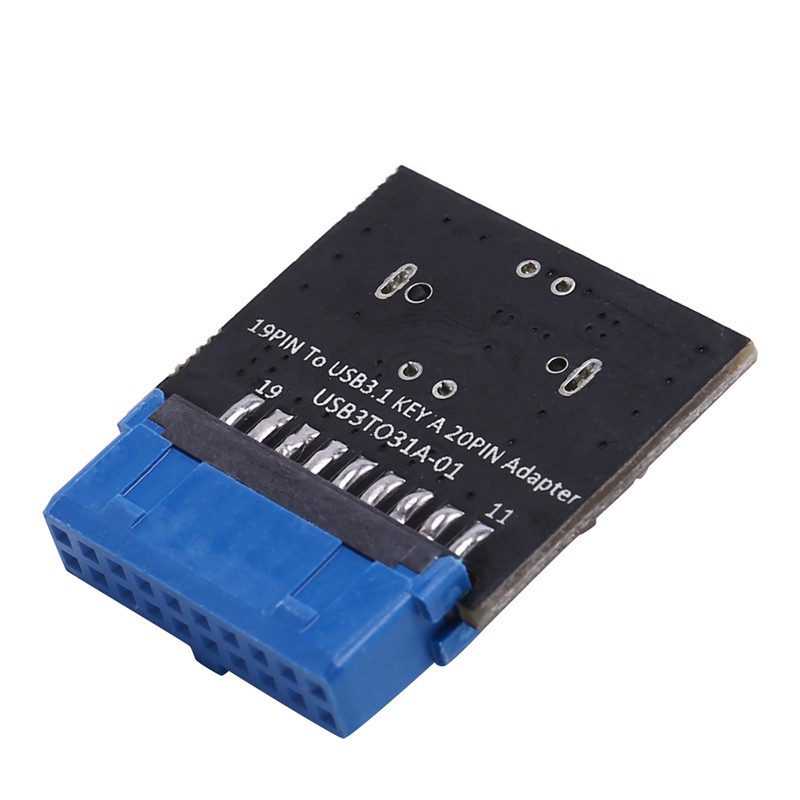 Bo Mạch Chủ Chuyển Đổi Usb3.0 Front 19pin Sang 3.1 C Type-E 20-pin Sang 19-pin Thẻ | BigBuy360 - bigbuy360.vn