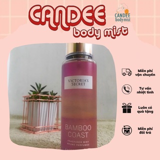 Body mist xịt thơm Victoria’s Secret 250ml 𝐁𝐚𝐦𝐛𝐨𝐨 𝐂𝐨𝐚𝐬𝐭