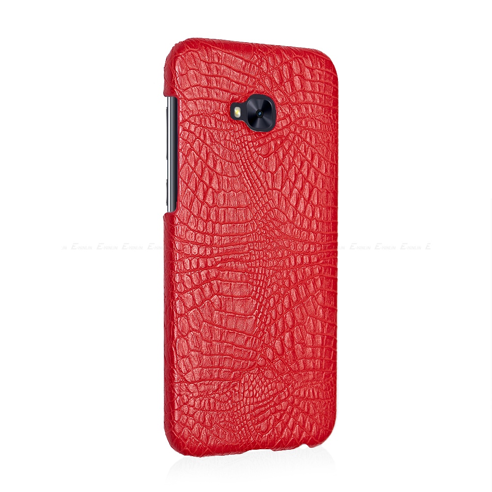 Ốp Điện Thoại Nhựa Cứng Họa Tiết Da Cá Sấu Thời Trang Cho ASUS ZenFone 4 Max Plus Selfie Pro ZC554KL ZE554KL ZC520KL ZD552KL ZD553KL