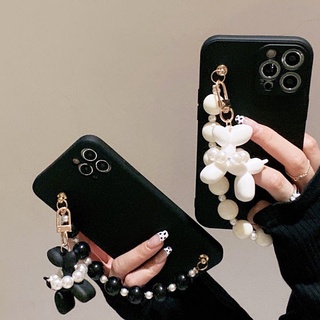 Xiaomi Redmi 13C 12 12C 10 10A 10C 9 9T 9A 9C 8 8A 7 6 6A A1 A2 A3 Redmi Note 5 7 8 9S 9 10 10s 11 11s 12s 12 13 Pro Dây buộc kim cương sang trọng Ngọc trai mềm mại Ốp điện thoại Vỏ điện thoại