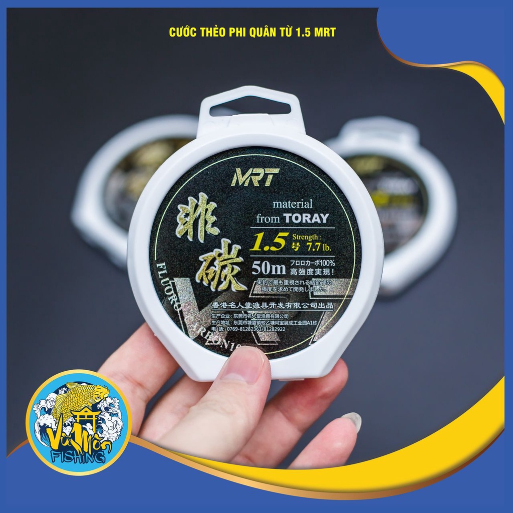 DÂY CƯỚC THẺO 100% FLUCACBON CHẤT LƯỢNG CAO PHI QUÂN MRT  - VŨ MÔN NINH BÌNH