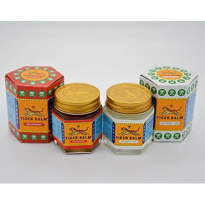 [HOT] [Hàng Chuẩn Thái] ❄ Dầu Cù Là Trắng Con Hổ TIGER BALM 19.4gr ❄ [ĐỪNG BỎ LỠ]