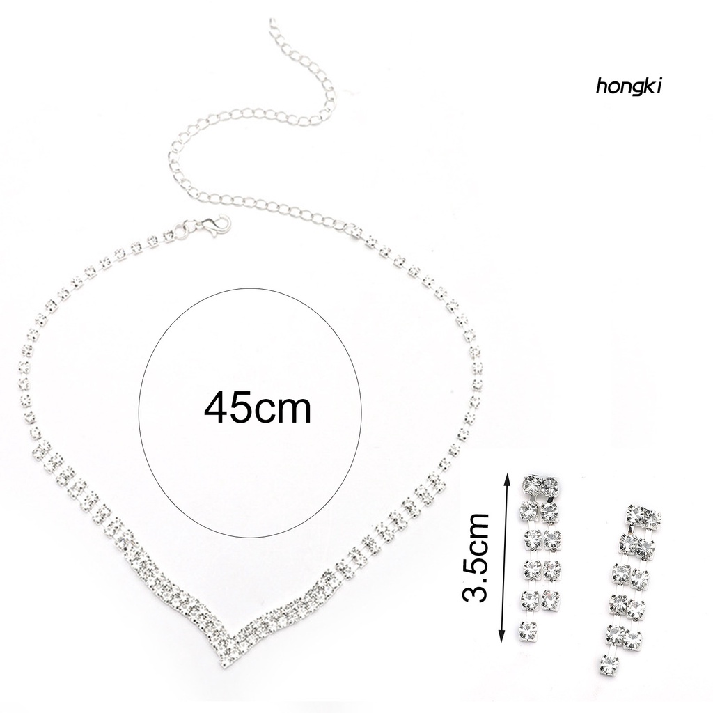 1 Set Vòng cổ Và Bông Tai Tua Rua Thanh Lịch Cho Nữ