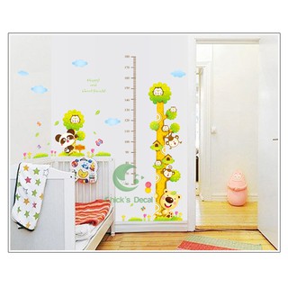 Decal dán tường Cây đo chiều cao cho bé