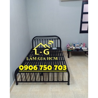 GIƯỜNG SẮT BI ĐEN - MIỄN PHÍ SHIP