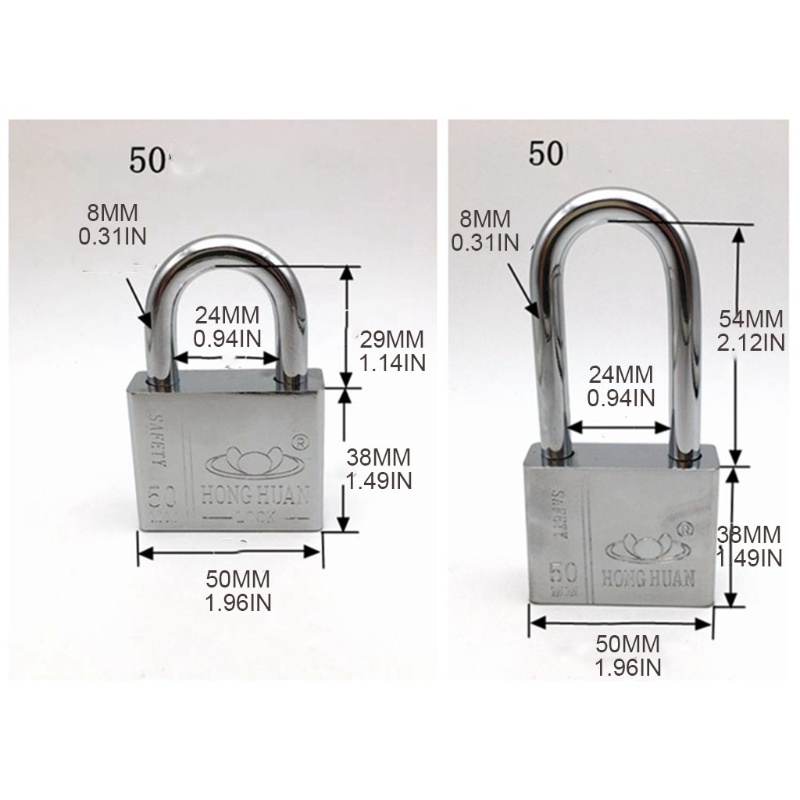 Ổ Khóa Tay Cầm Chữ U Bằng Thép Bền Chắc Chất Lượng Cao