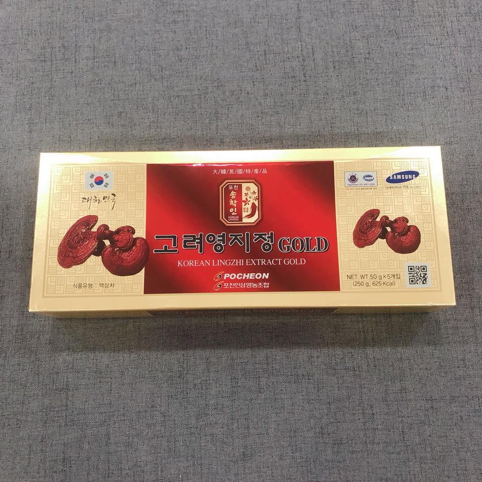 Cao linh chi Pocheon Hàn quốc hộp 5 lọ