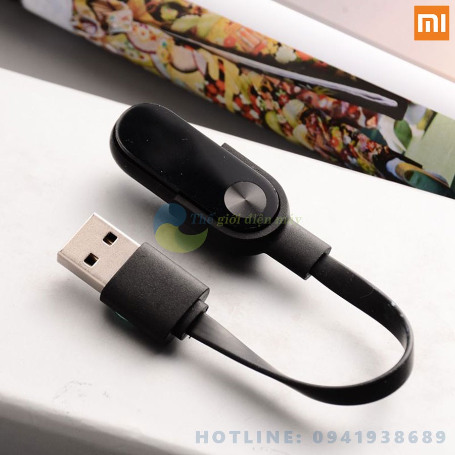 Dây sạc cho đồng hồ thông minh xiaomi miband 3, xiaomi miband 2