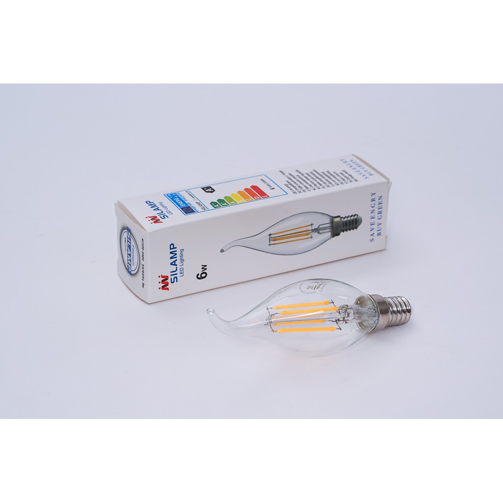 BÓNG ĐÈN LED Dây Tóc Edison C35T 6W E14