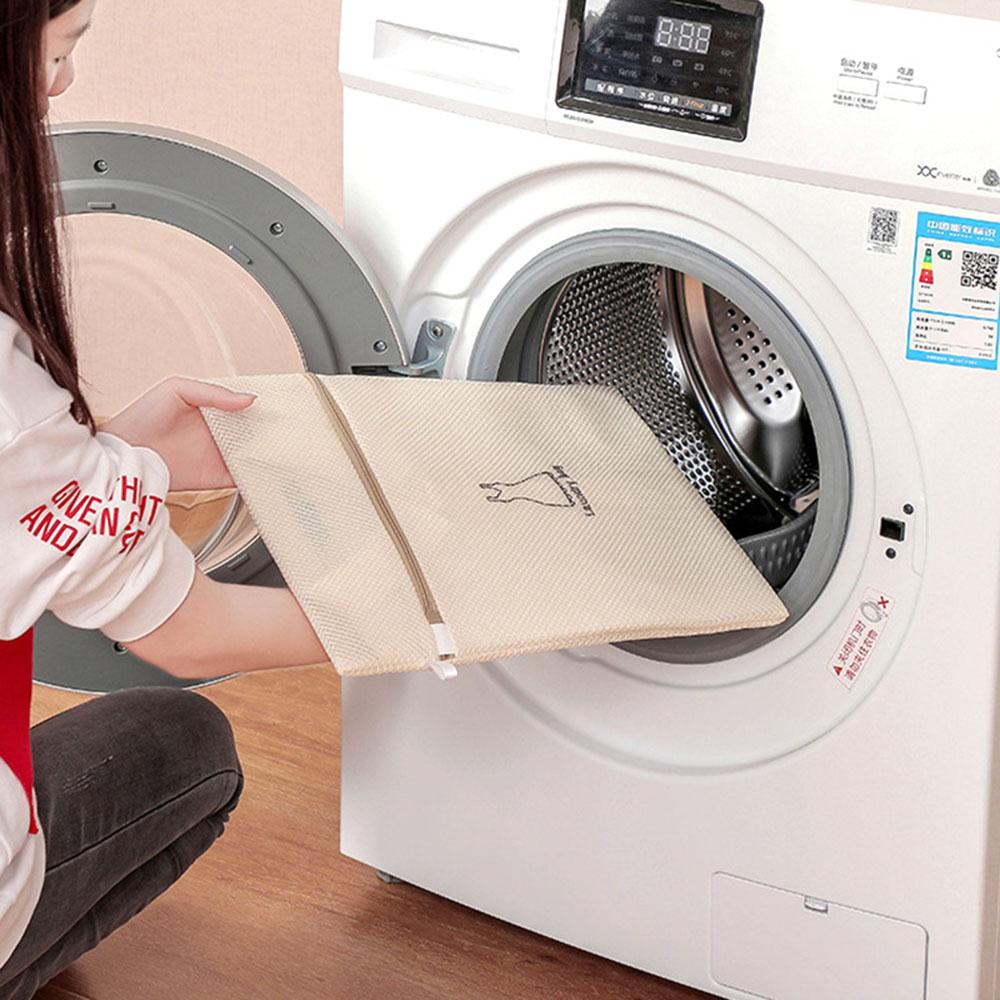 Set 24 6 Túi Lưới Khóa Zip Giặt Quần Áo Tiện Dụng
