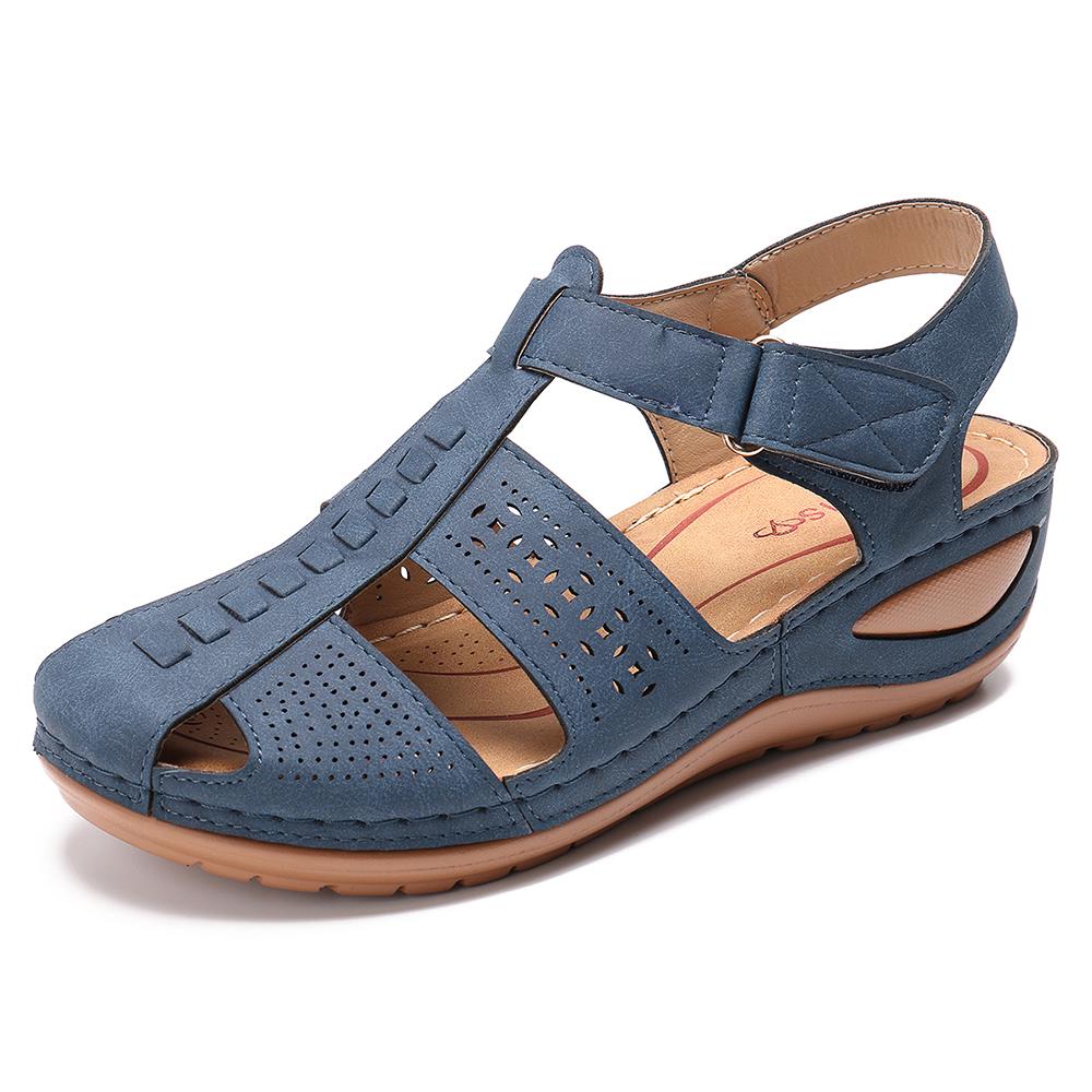 Giày sandal đế xuồng thời trang cho nữ