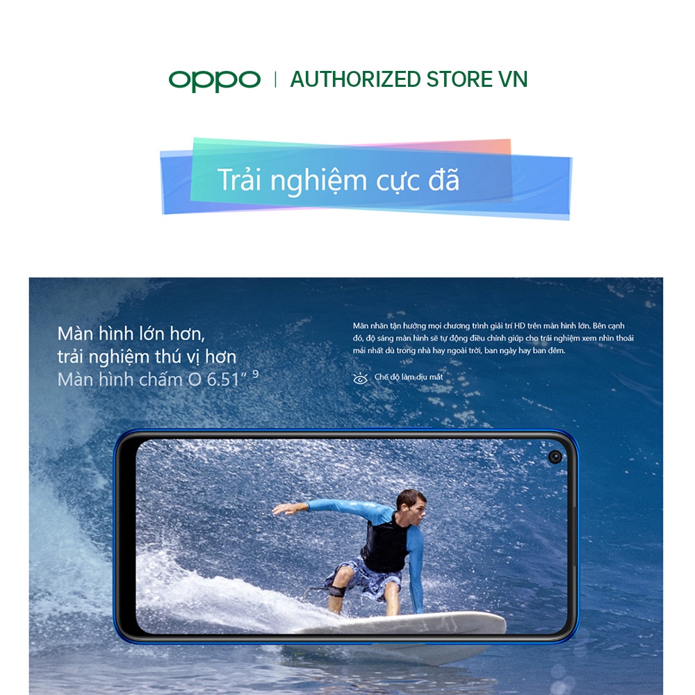 Điện thoại OPPO A55  - Hàng Chính Hãng