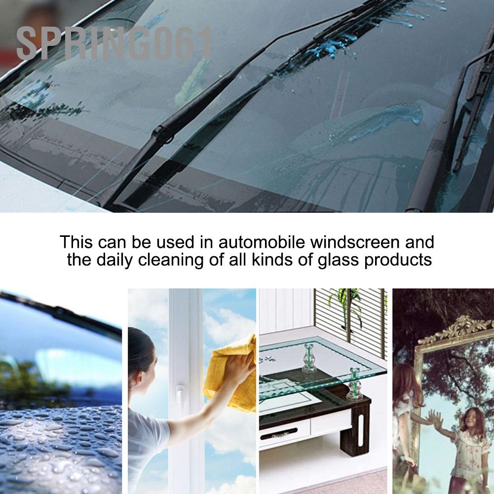 Spring061 1 Bộ Viên Sủi Với Bình Xịt để Vệ Sinh Rửa Kính Chắn Gió Xe Hơi