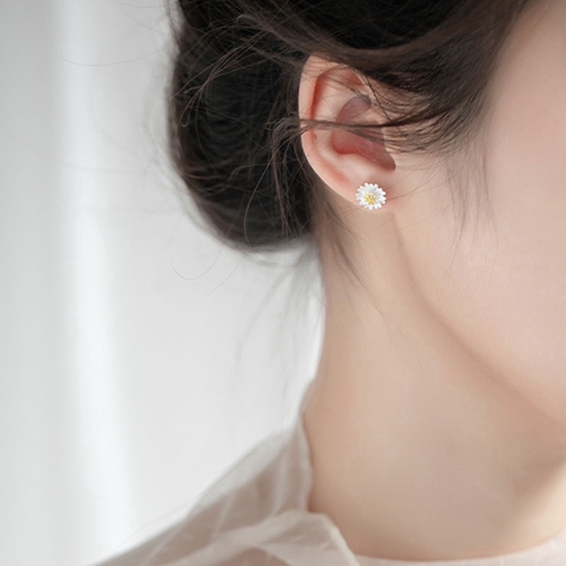 Khuyên tai ngọc trai phong cách Hàn Quốc cho nữ