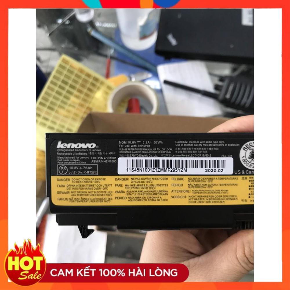 [Mã 273ELHA100K0 hoàn 7% đơn 500K]  HÀNG ZIN  Pin Zin (Battery) Lenovo ThinkPad T430 T530 W530 L430 70+ Original