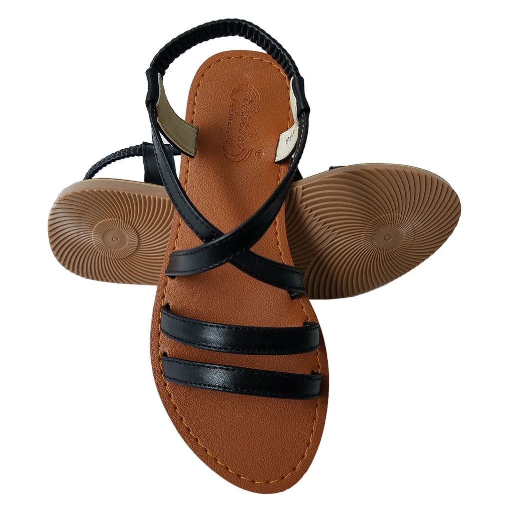 Giày Sandal Nữ Da Bò Thật BIGBEN Cao Cấp SDN59