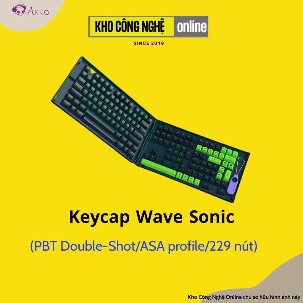 AKKO Keycap set – Wave Sonic