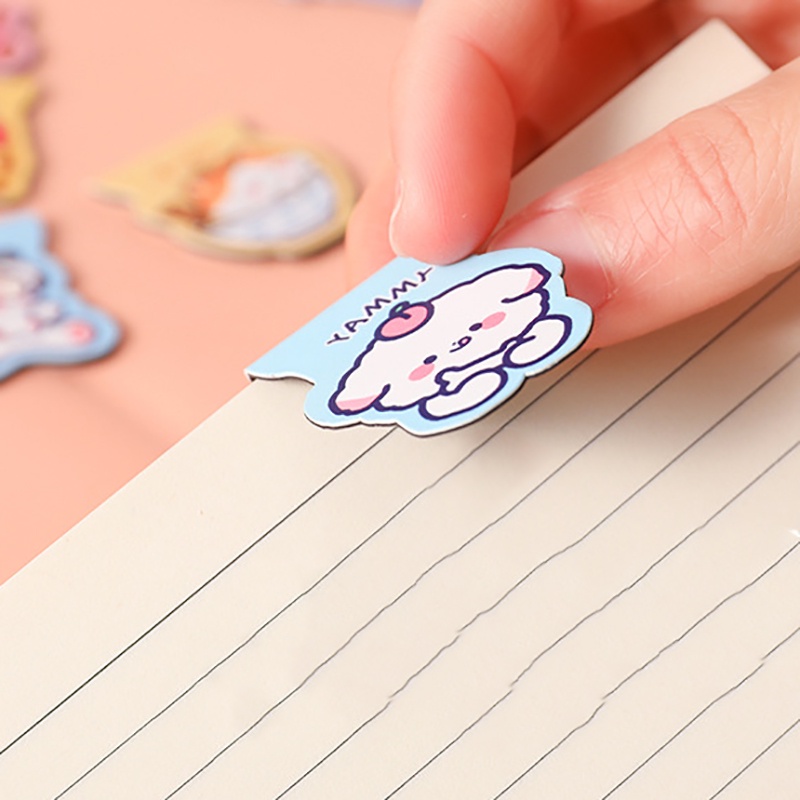 Kẹp Sách Từ Tính Họa Tiết Hoạt Hình Dễ Thương Dành Cho Học Sinh