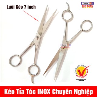 Kéo Cắt Tóc INOX Không Rỉ Siêu Bền 7 inch - Tỉa Tóc Tạo Mẫu Tóc Chuyên Nghiệp 701-7