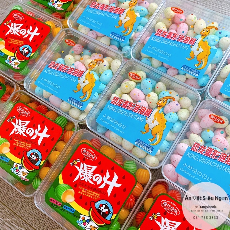 KẸO DƯA HẤU TUỔI THƠ - CHEWING GUM kẹo cao su