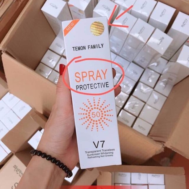 Xịt chống nắng  v7