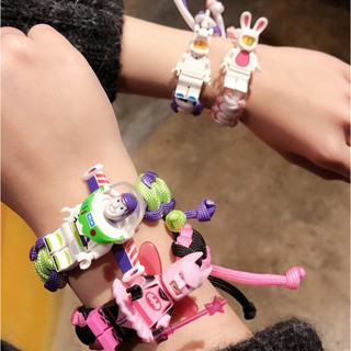 (23 mẫu) Vòng tay PARACORD LEGO Ulzzang dây dù