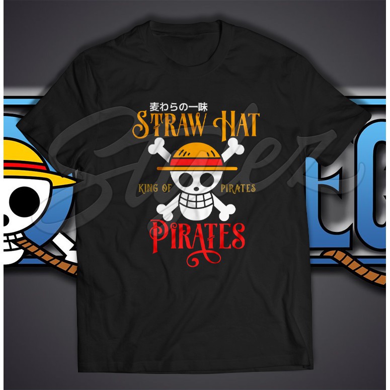 (SALE SỐC) [ Sale] Áo phông ONE PIECE MUGIWARA STRAW HAT PIRATES KING OF PIRATES  cực ngầu giá tận x
