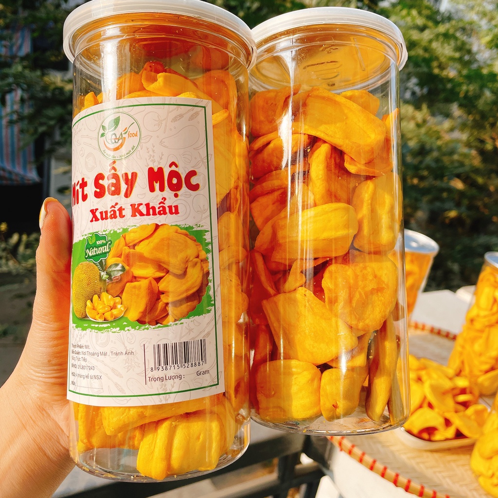 Mít Thái sấy giòn nguyên cánh hũ 250gr thơm ngon loại 1