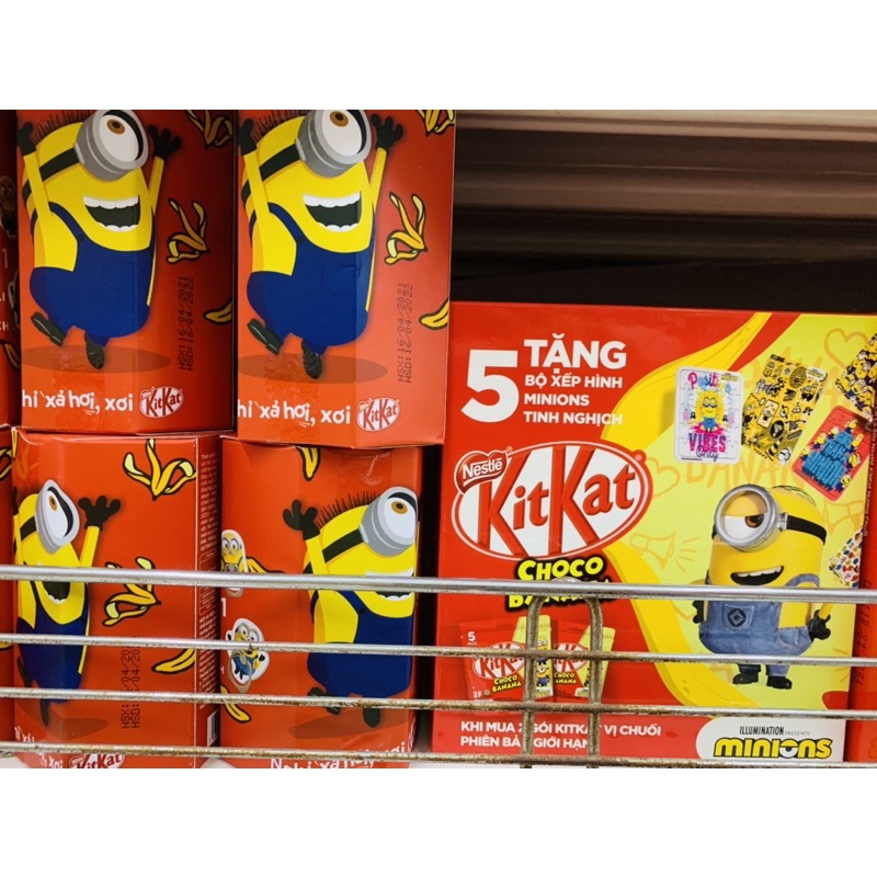 Socola KitKat minions