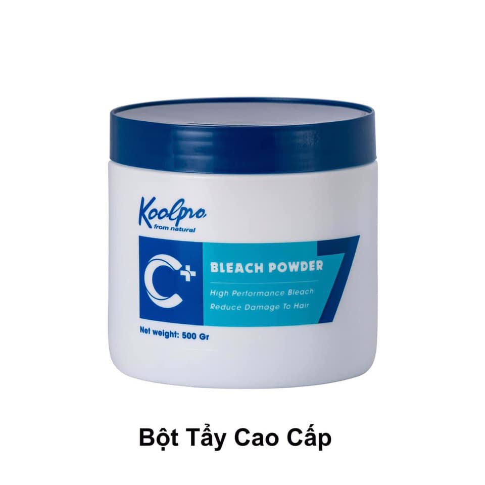 Bột Tẩy Tóc Chuyên Nghiệp Dành Cho Salon Koolpro Maxsher 500g Chính Hãng Tặng Kèm Oxi 1000ml - Hair Care Q4