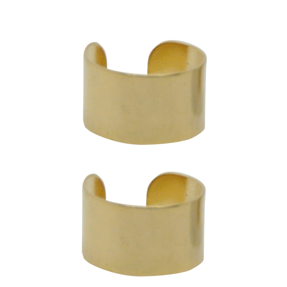 1 Đôi Khuyên Kẹp Vành Tai Thiết Kế Đơn Giản Cho Nữ