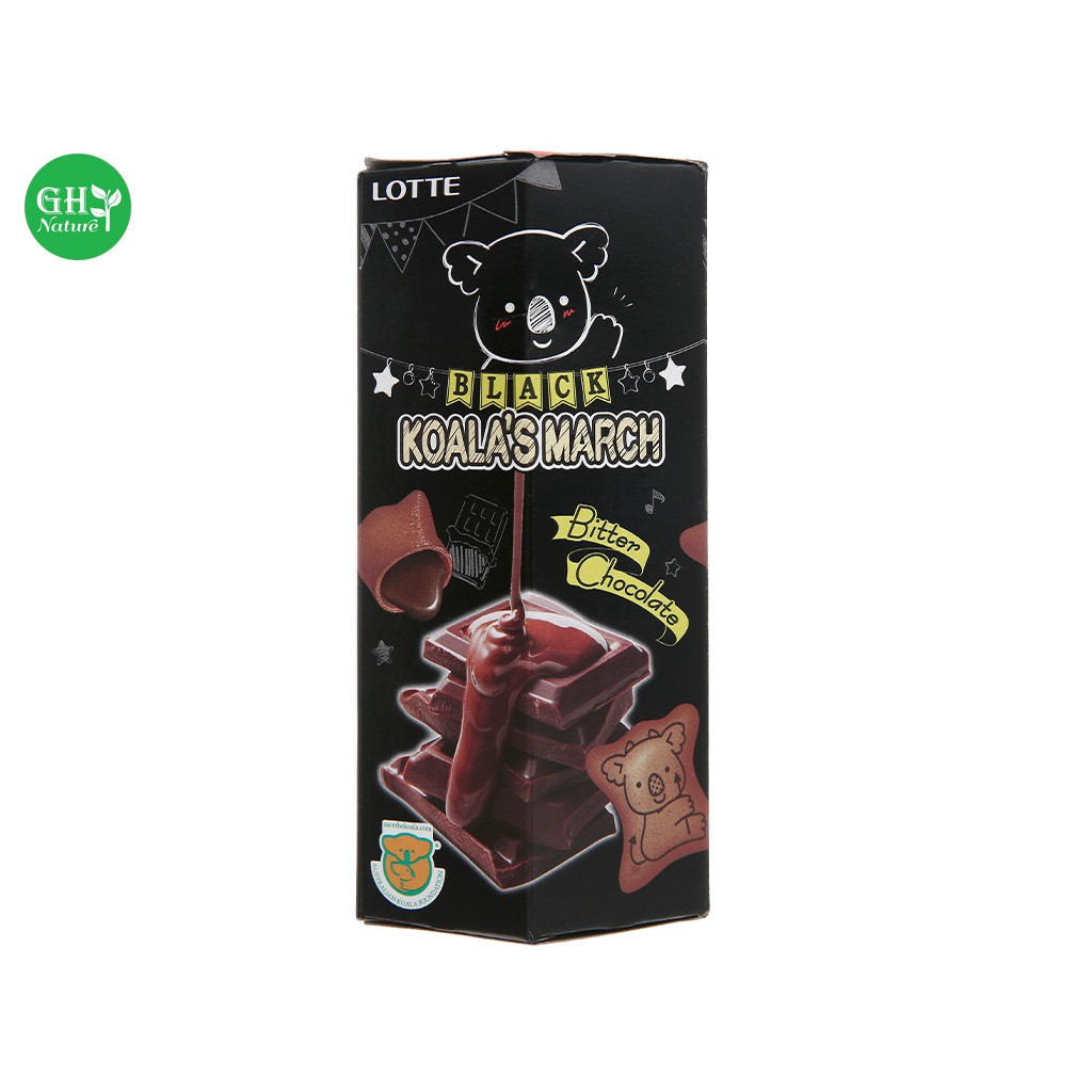 Hộp Bánh Gấu Vỏ Và Nhân Socola Lotte Koala's March Hộp 37g
