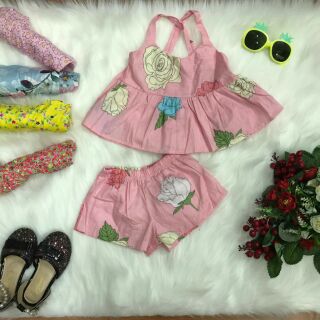 Set bánh bèo kate bé gái