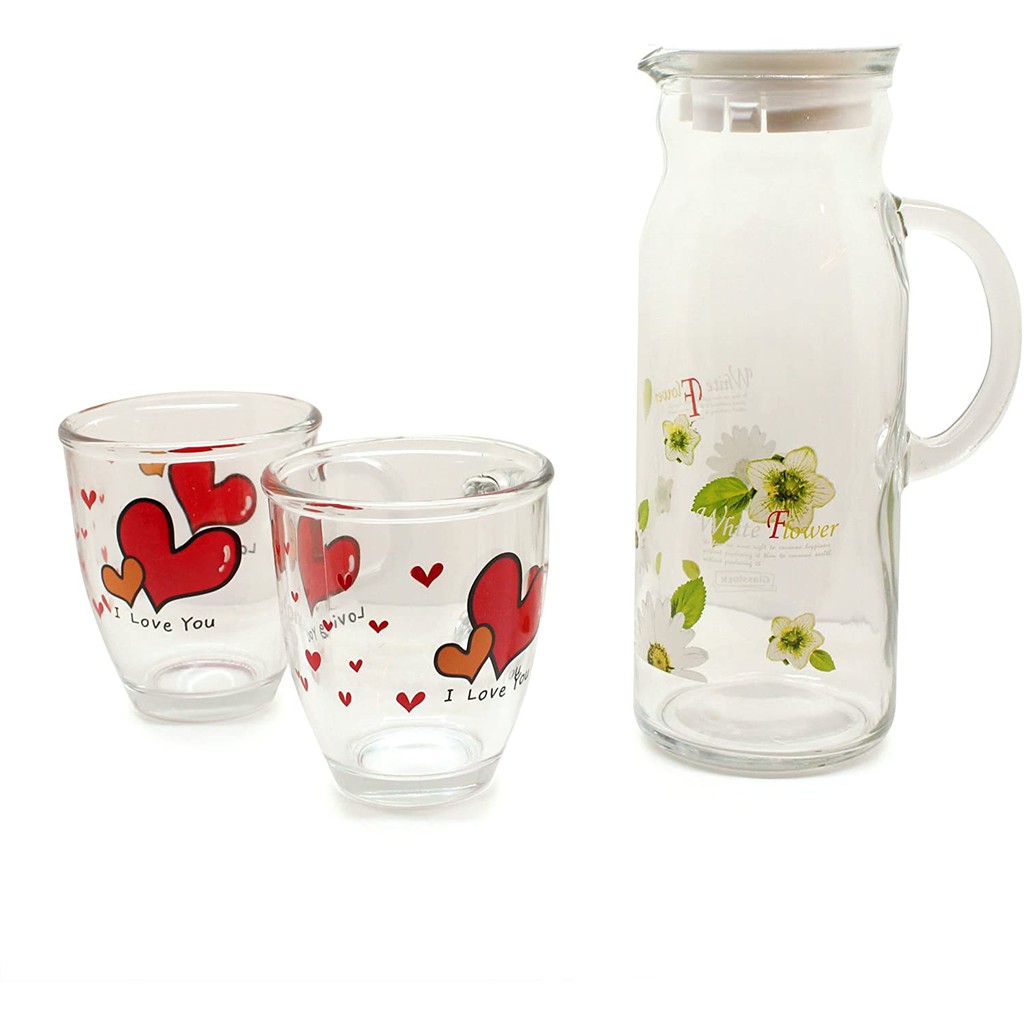 Bình nước 1000ml GLASSLOCK IJ913