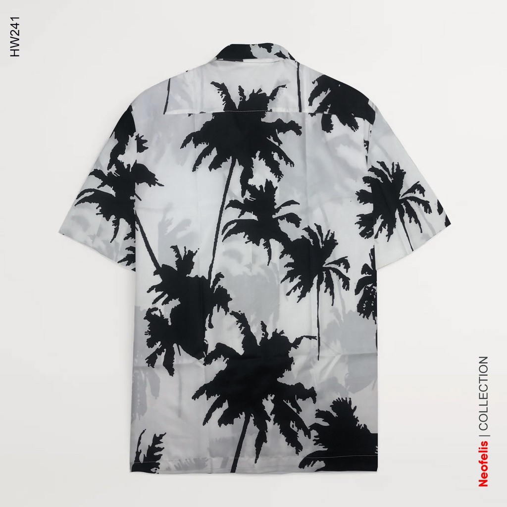 Áo sơ mi nam hoạ tiết Neofelis hawai đi biển cây dừa - HW241 | BigBuy360 - bigbuy360.vn