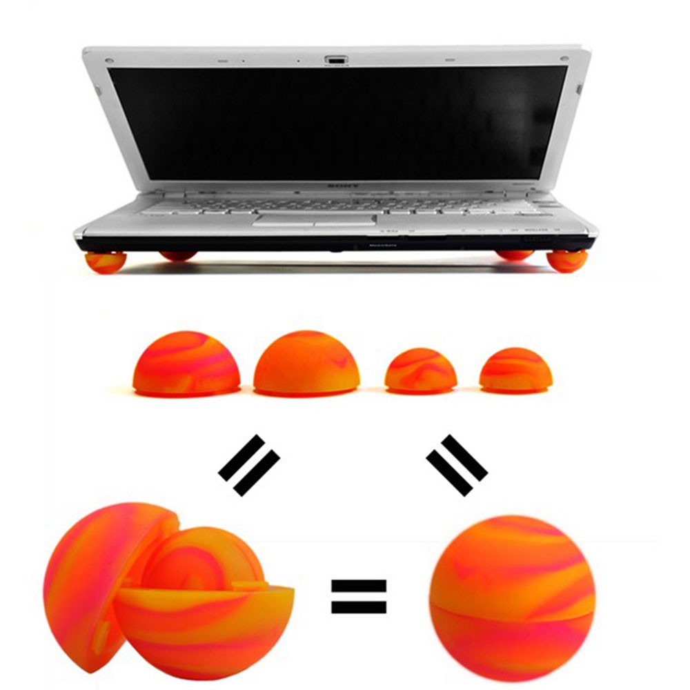 Đế tản nhiệt dạng trái bóng tiện dụng cho Laptop Notebook 11 / 12 / 13 / 14 / 15 / 16 / 17 Inches