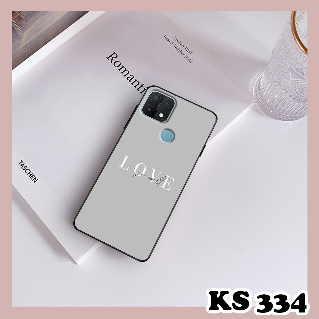 Ốp lưng Oppo A15 - Oppo A15s - Ốp in hình WordLove - Chất liệu TPU siêu bền