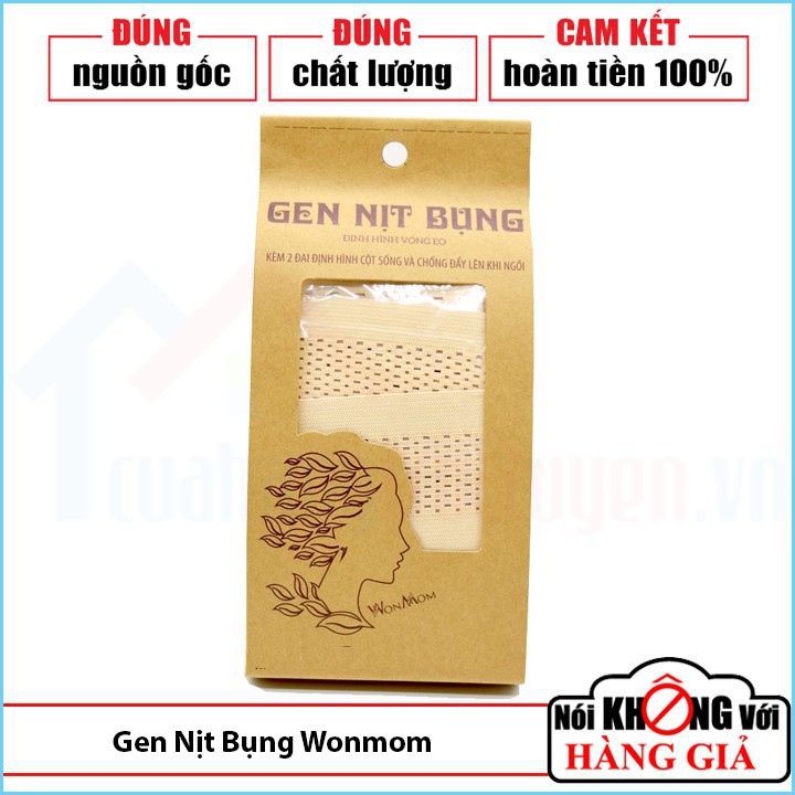 Gen Nịt Bụng Định Hình Vòng Eo Và Sống Lưng Freesize - Wonmom