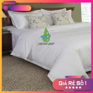 Vỏ chăn cotton trơn khách sạn size:1m8 x 2m giá kho