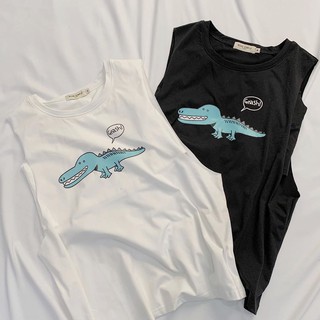 Set Áo Tanktop & Bra GNASH Unisex (Trắng/Đen)