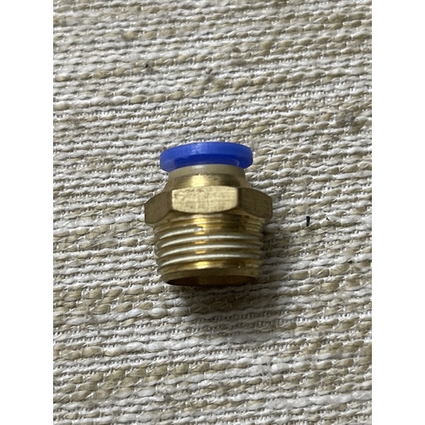 Đầu nối nhanh khí nén dây hơi 8mm sử dụng zen 16mm