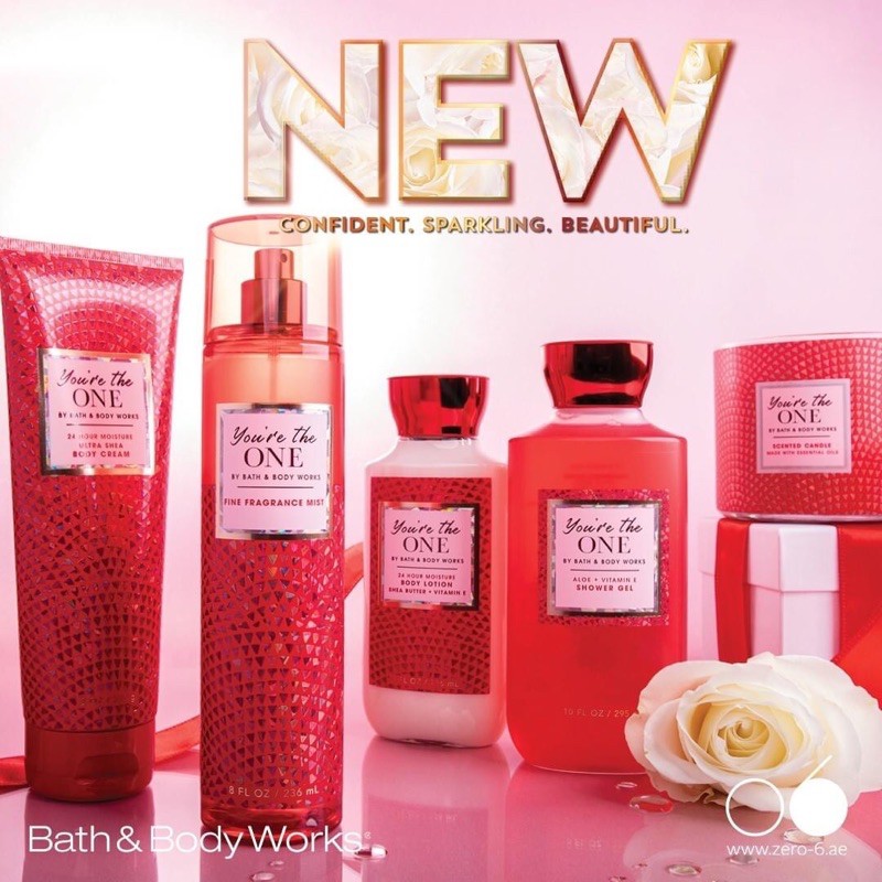 🌹🍓🍁Xịt thơm YOU'RE THE ONE Body mist Bath Body Works 236ml | Thế Giới Skin Care