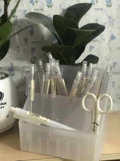 Bút chì bấm Muji ngòi 0.5mm