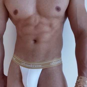 Quần lót nam tam giác cotton hở sườn lưng dệt kim cực sang